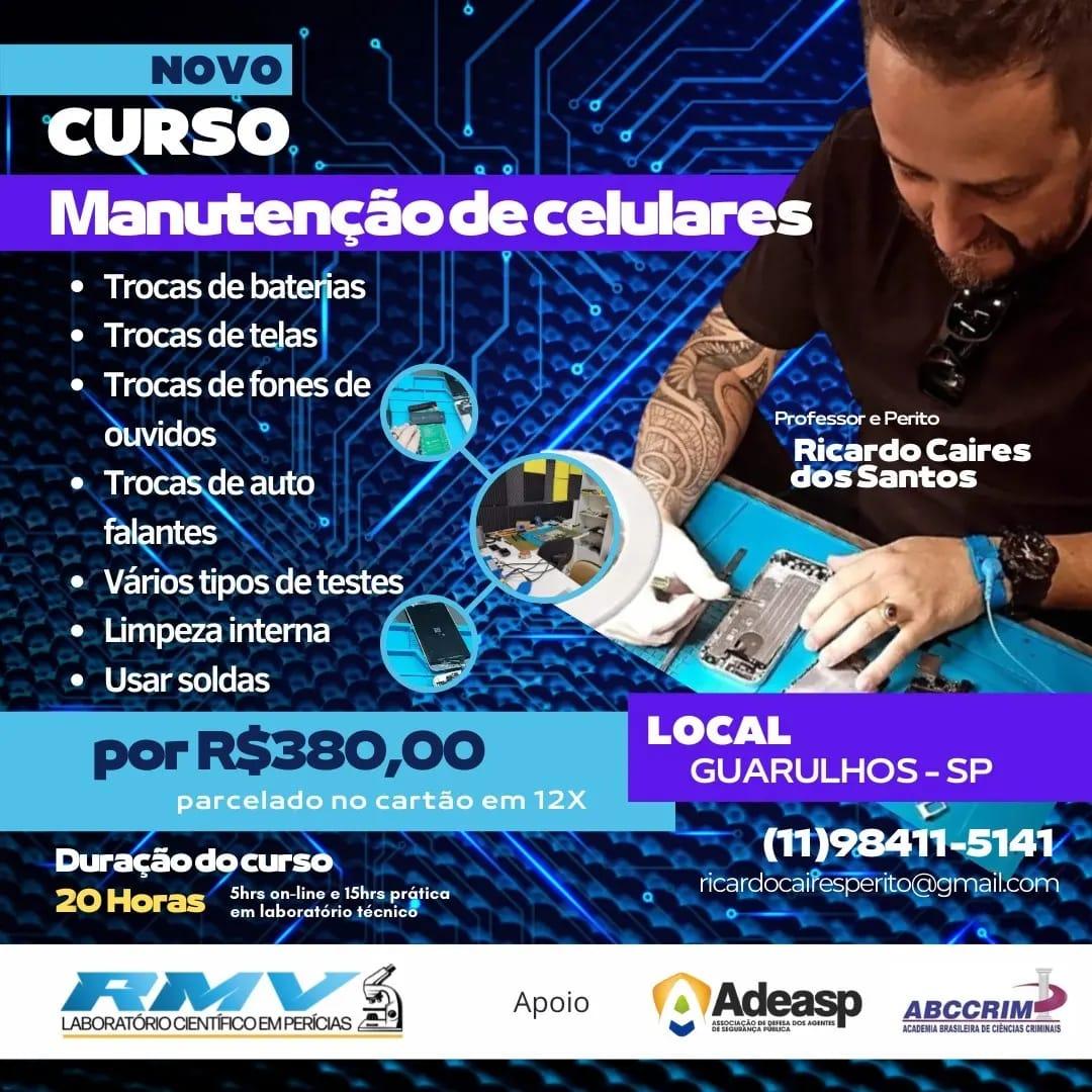 Curso Manutenção de Celulares