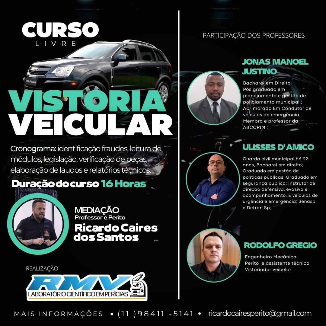 Curso Livre Vistoria Veicular