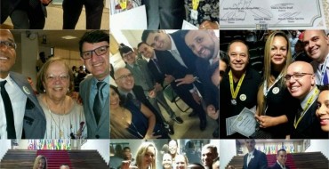 O perito Ricado Caires recebe premiação na Assembléia Legislativa de São Paulo  junto com as autoridades na Liga da prevenção - Foto 2