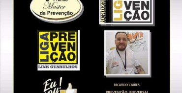 O perito Ricado Caires recebe premiação na Assembléia Legislativa de São Paulo  junto com as autoridades na Liga da prevenção - Foto 6
