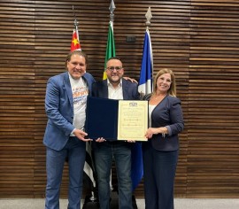 Ricardo Caires recebe título honorífico de Cidadão Benemérito Guarulhense