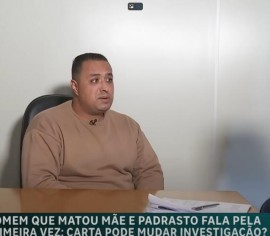 Gottino entrevista o homem que matou a mãe e o padrasto em um bar lotado de São Paulo