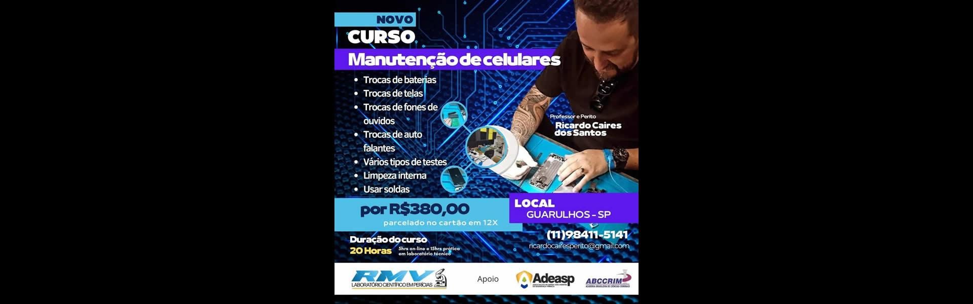 Curso Manutenção de Celulares