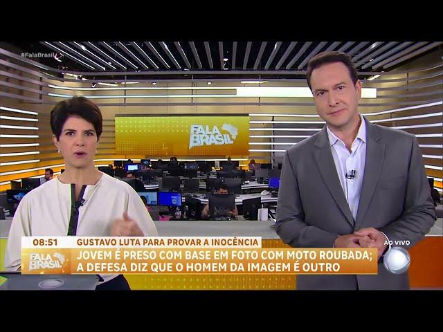 Família tenta provar inocência de jovem preso por roubo de moto de luxo